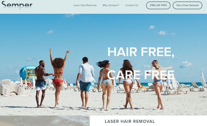 Laser hair removal miami