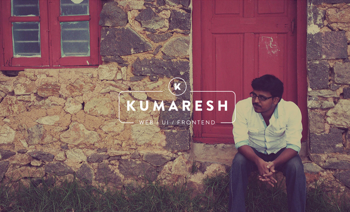 Portfolio of Kumaresh - Web Designer + Front-End Developer from India