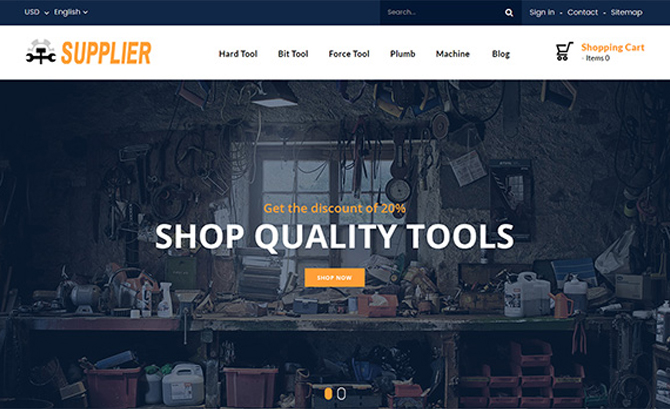 Prestashop Theme Supplier 