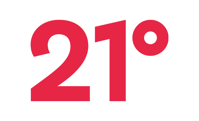 21 Degrees
