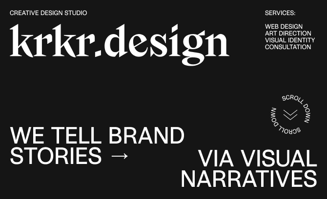 Portfolio krkr.design