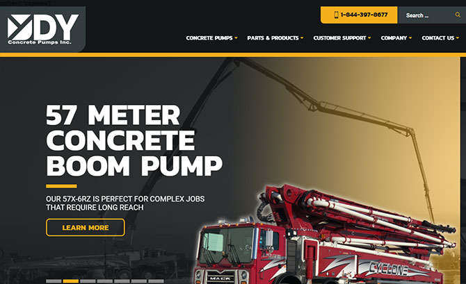 DY Concrete Pumps