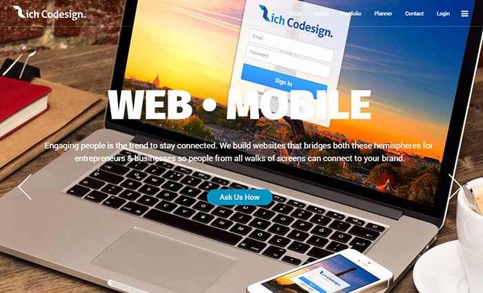 Rich Codesign – Interactive Web Development