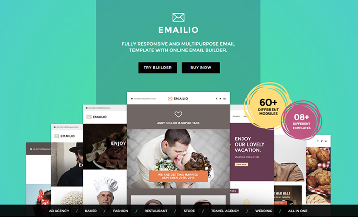 Emailio Online Email Builder