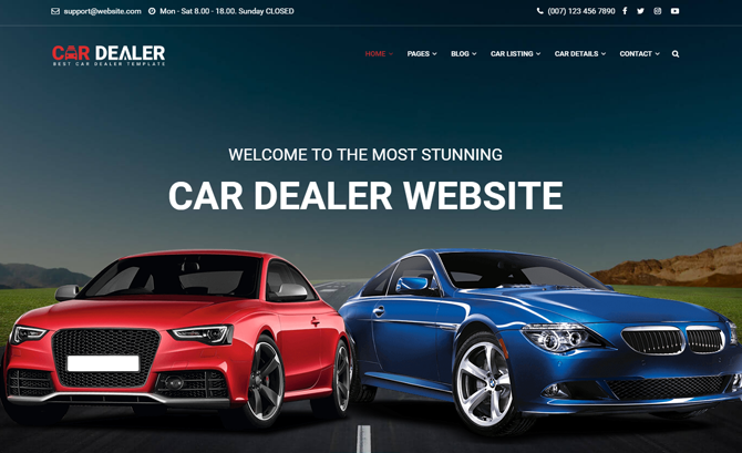 Car Dealer - HTML5 template