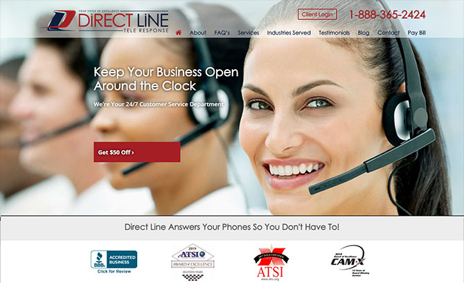 Direct Line Inc | Answering Services