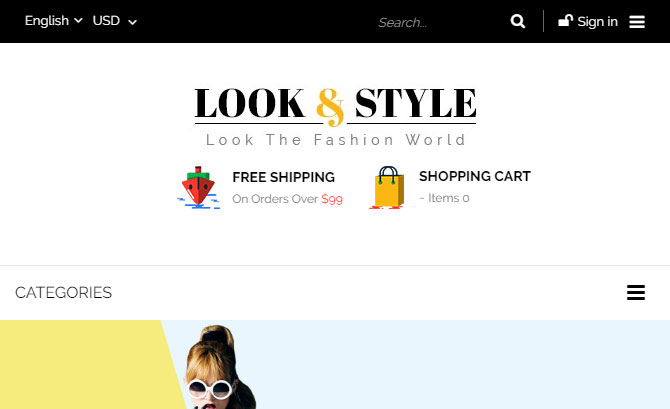 Look&Style Prestashop Theme