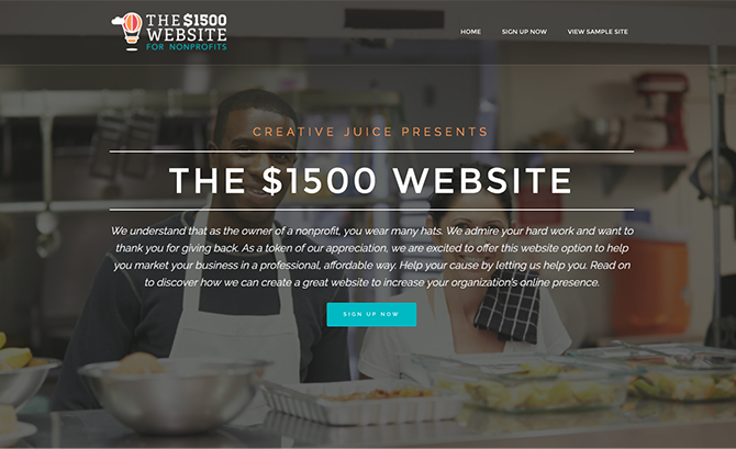 The 1500 Dollar Website