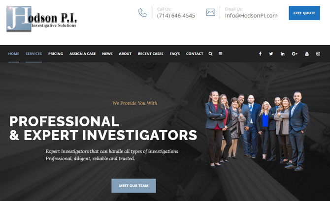 Hodson P I-Private investigator