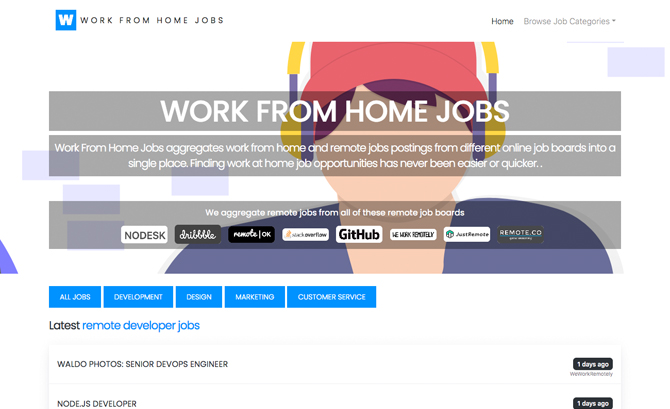 Work From Home Jobs