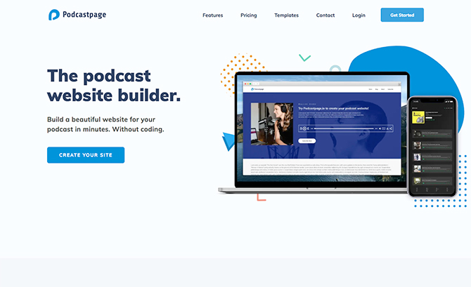 Podcastpage.io