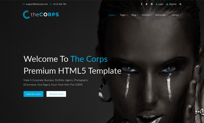 The Corps Multi Purpose HTML5