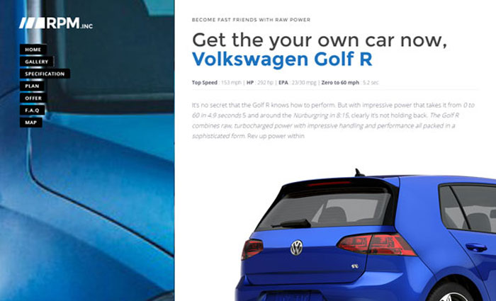 Car Dealership Landing Page 