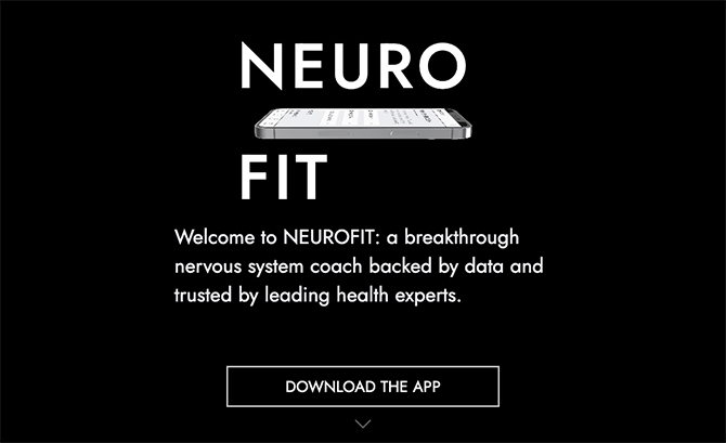 NEUROFIT App - Product Demo