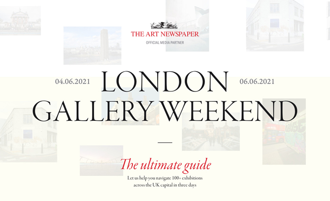 London Gallery Weekend 2021