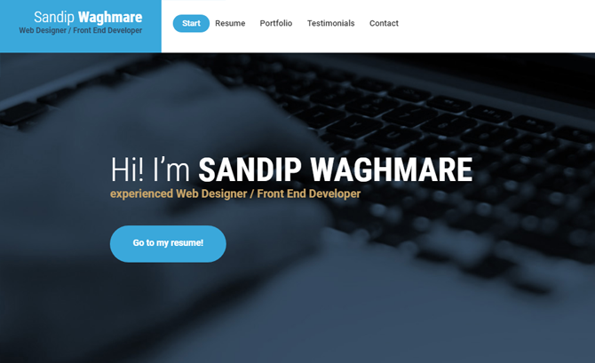 Sandip Waghmare | Web Designer