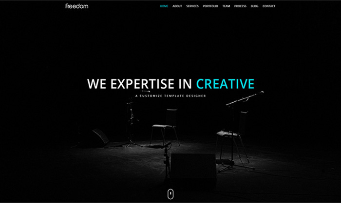 Freedom - One Page Responsive