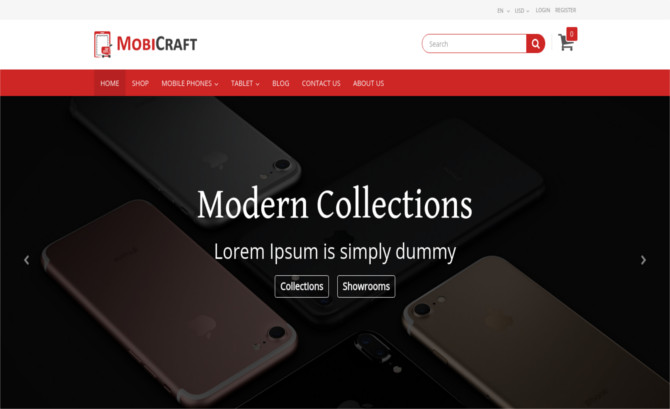 MobiCraft - Mobile Store Theme