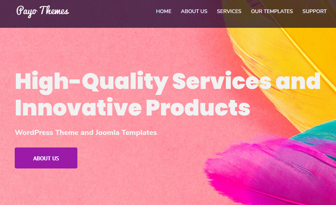 WordPress Theme | Joomla Template