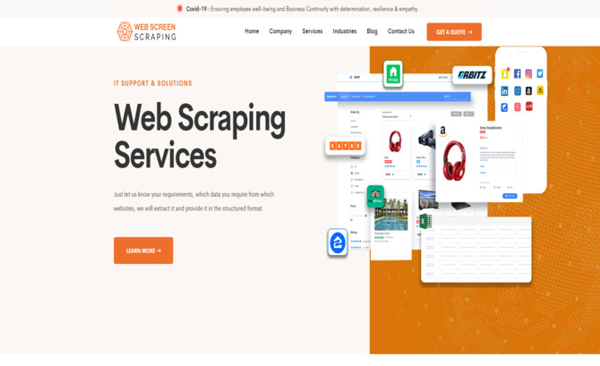 Web Screen Scraping