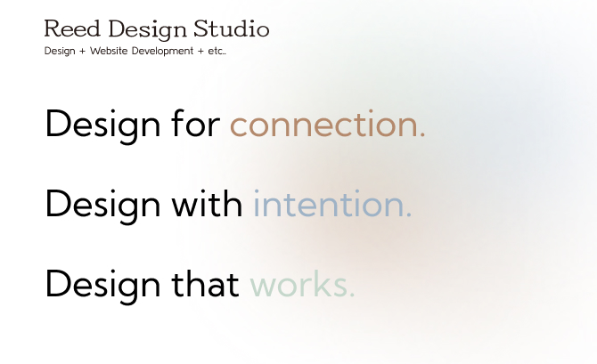 Reed Design Studio 2026