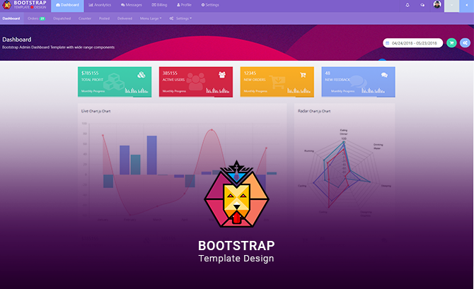 Bootstrap Template Design