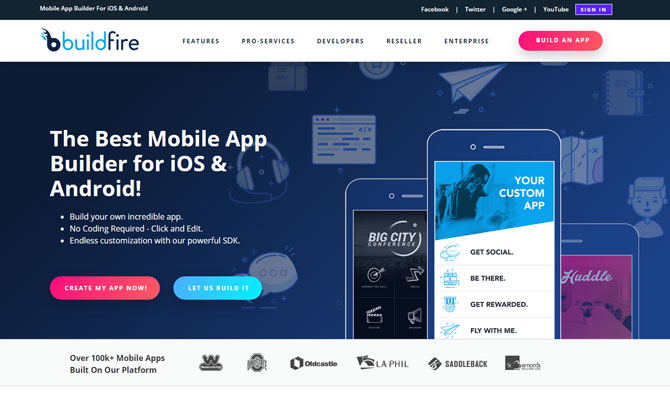 BuildFire - Mobile App Builder