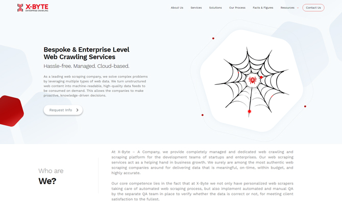 X-Byte Web Scraping Services 